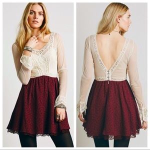FREE PEOPLE VICTORIAN DRESS
